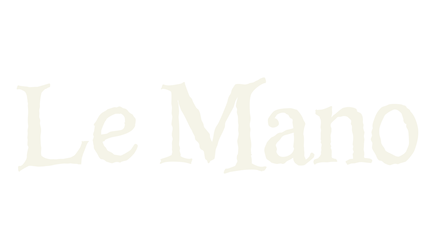 Le Mano, horror font preview