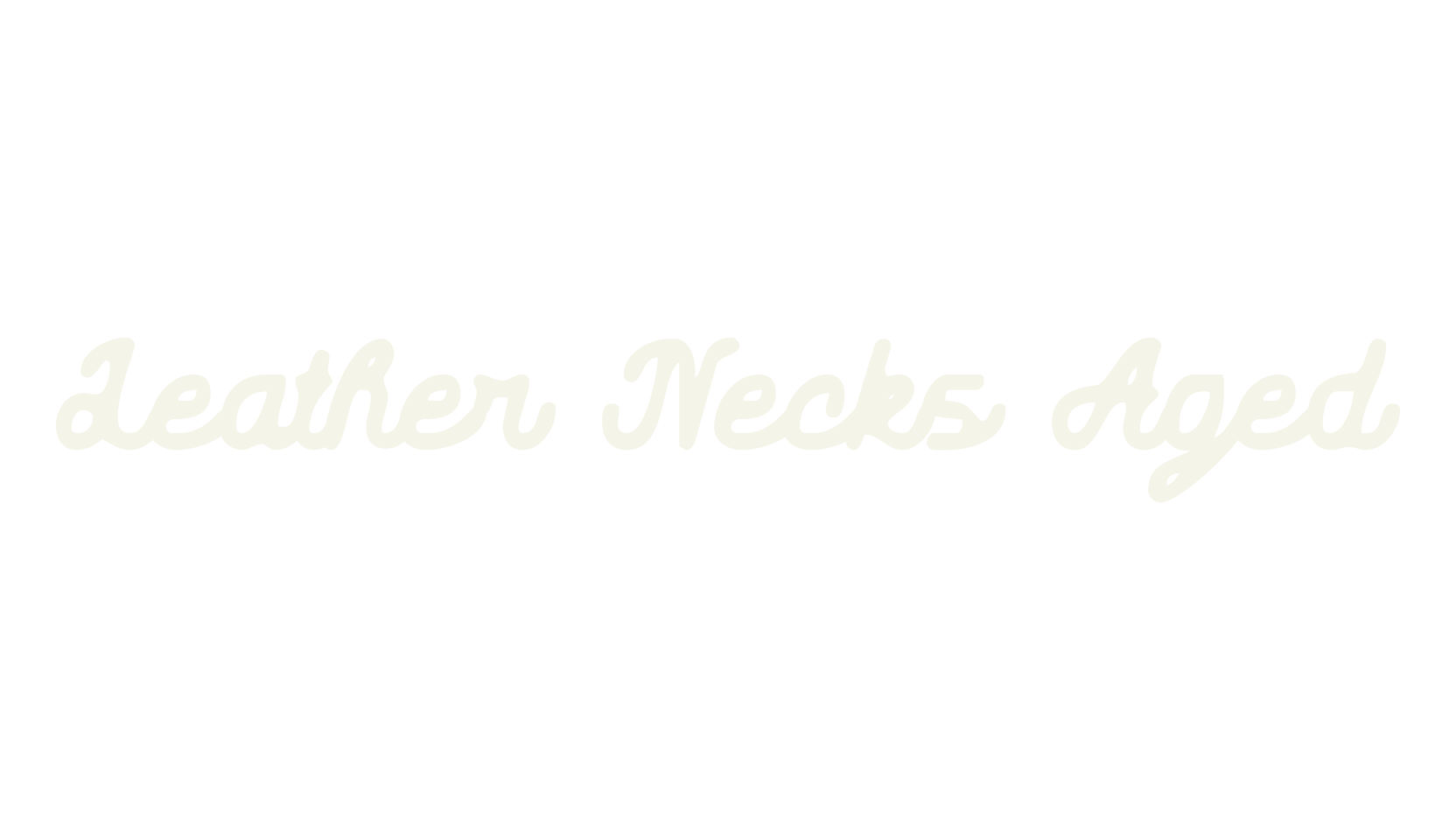 Leather Necks Aged, vintage font preview