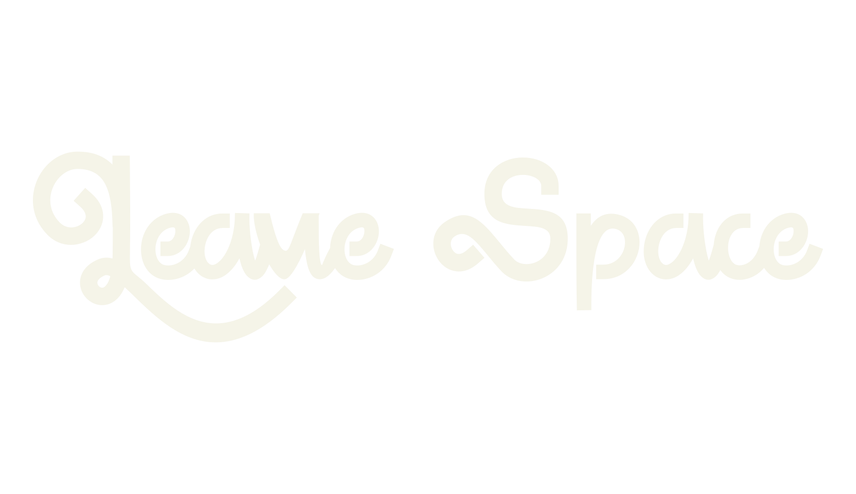 Leave Space, cool font preview