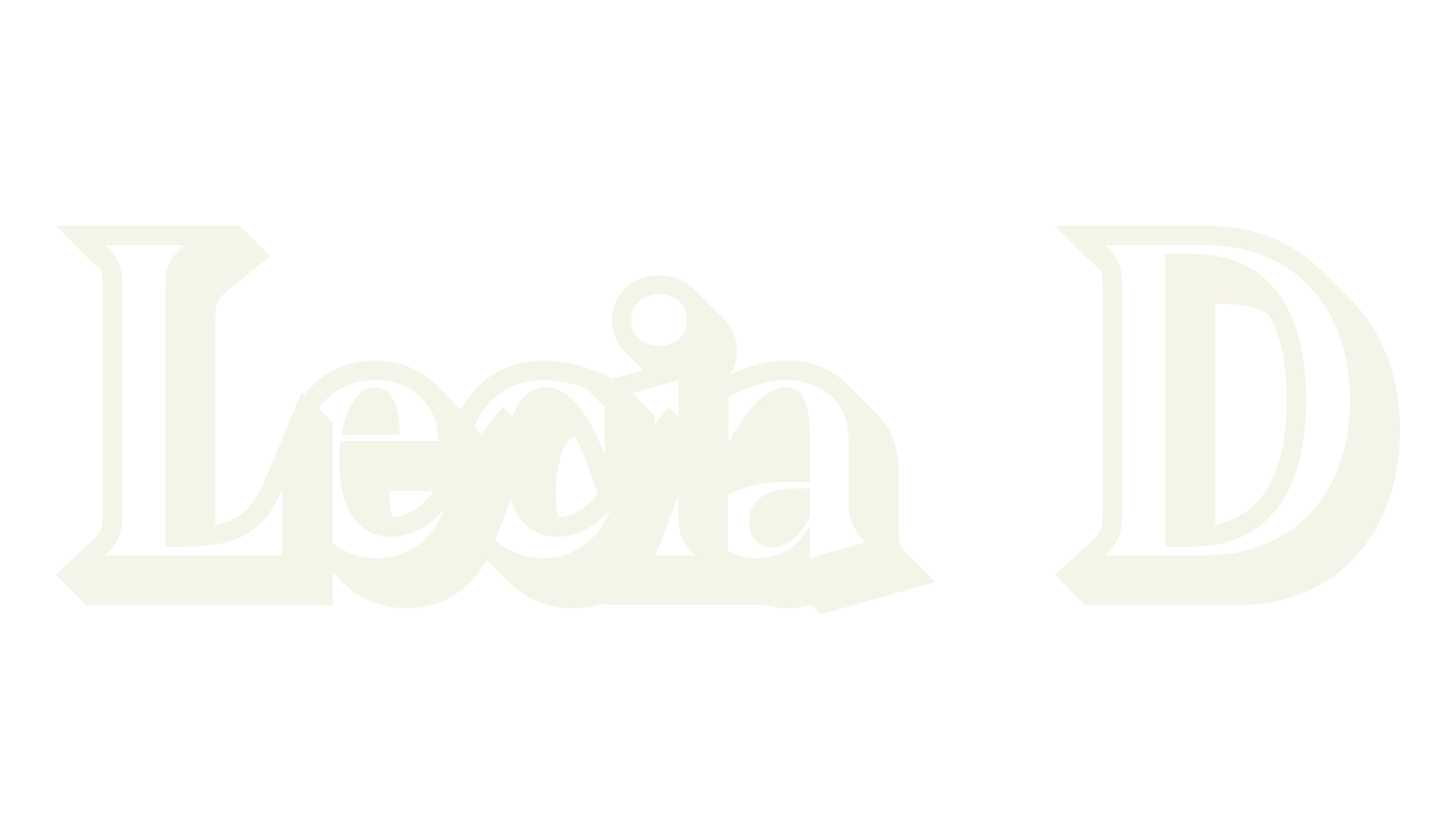 Lecia 3D, 3d font preview