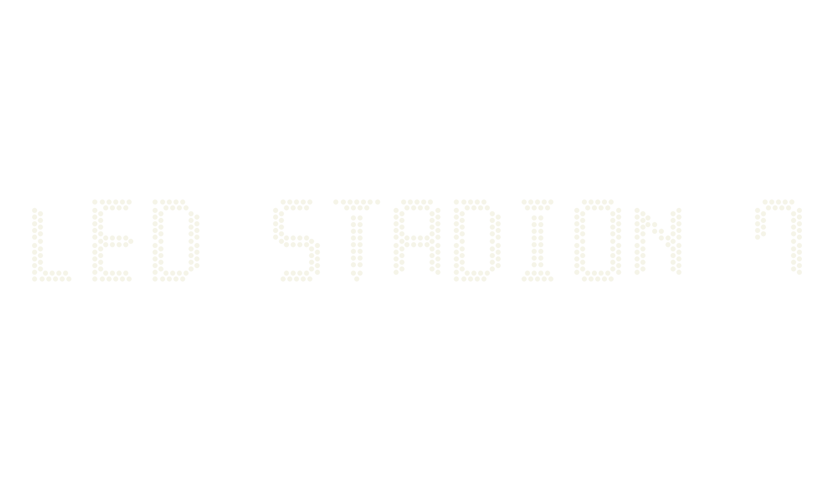 LED Stadion 7, led font preview