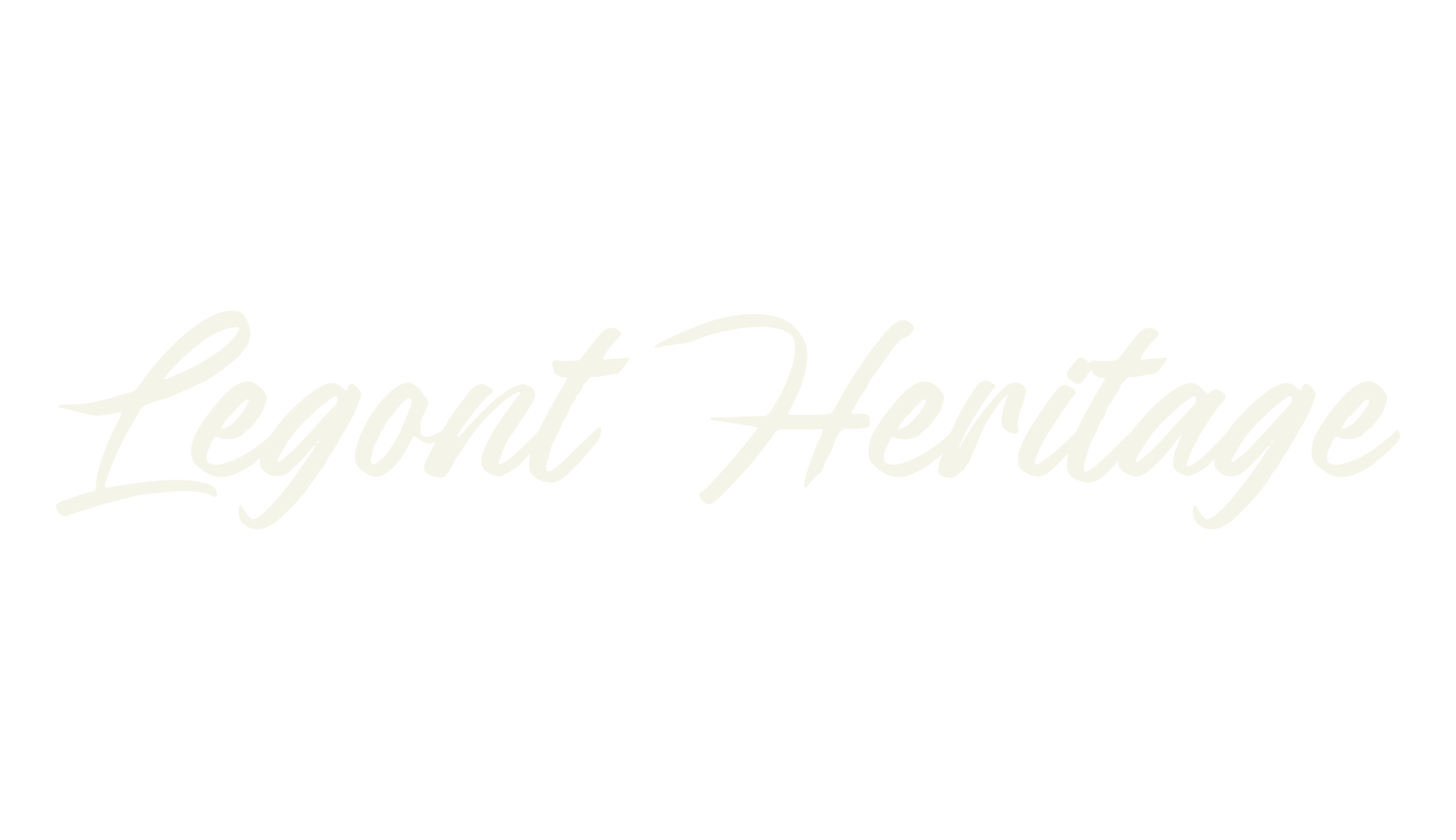 Legont Heritage, script font preview