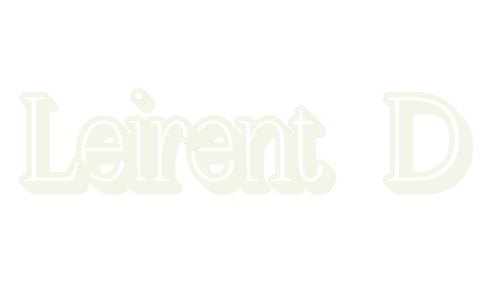 Leirent 3D, 3d font preview
