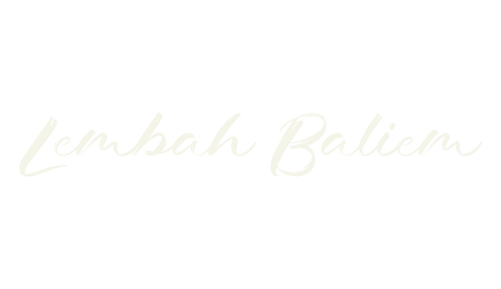 Lembah Baliem, brush font preview
