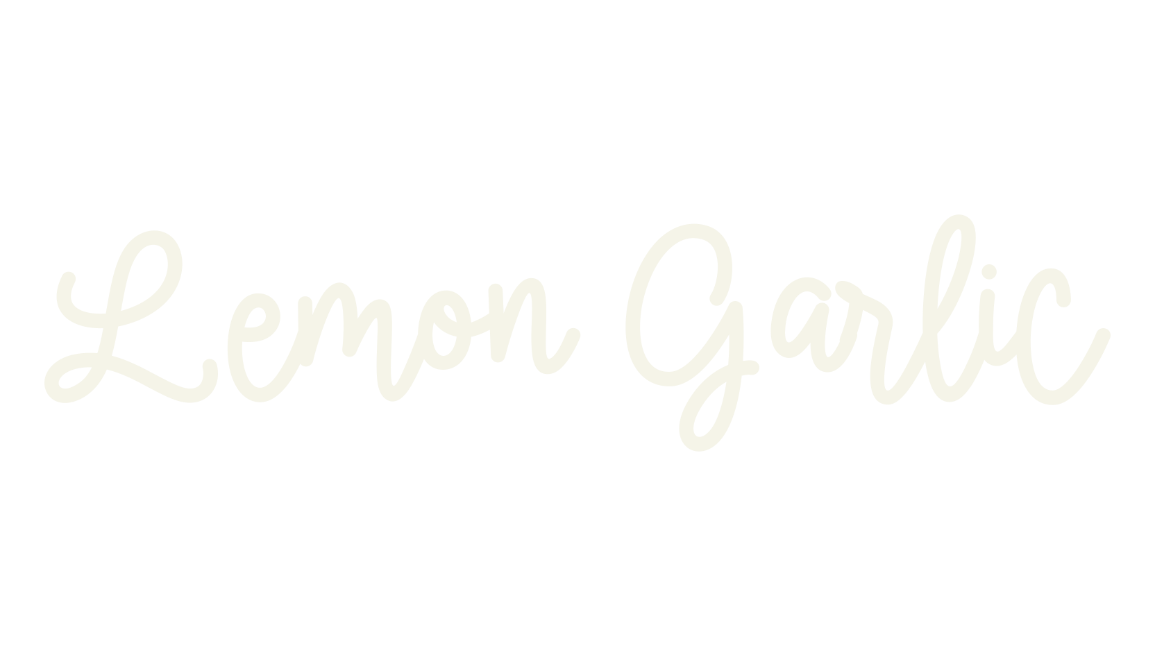 Lemon Garlic, cute font preview