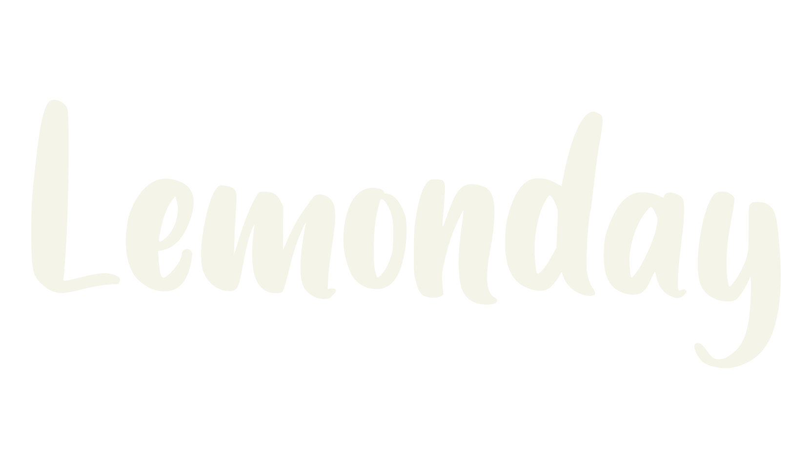 Lemonday, handwritten font preview