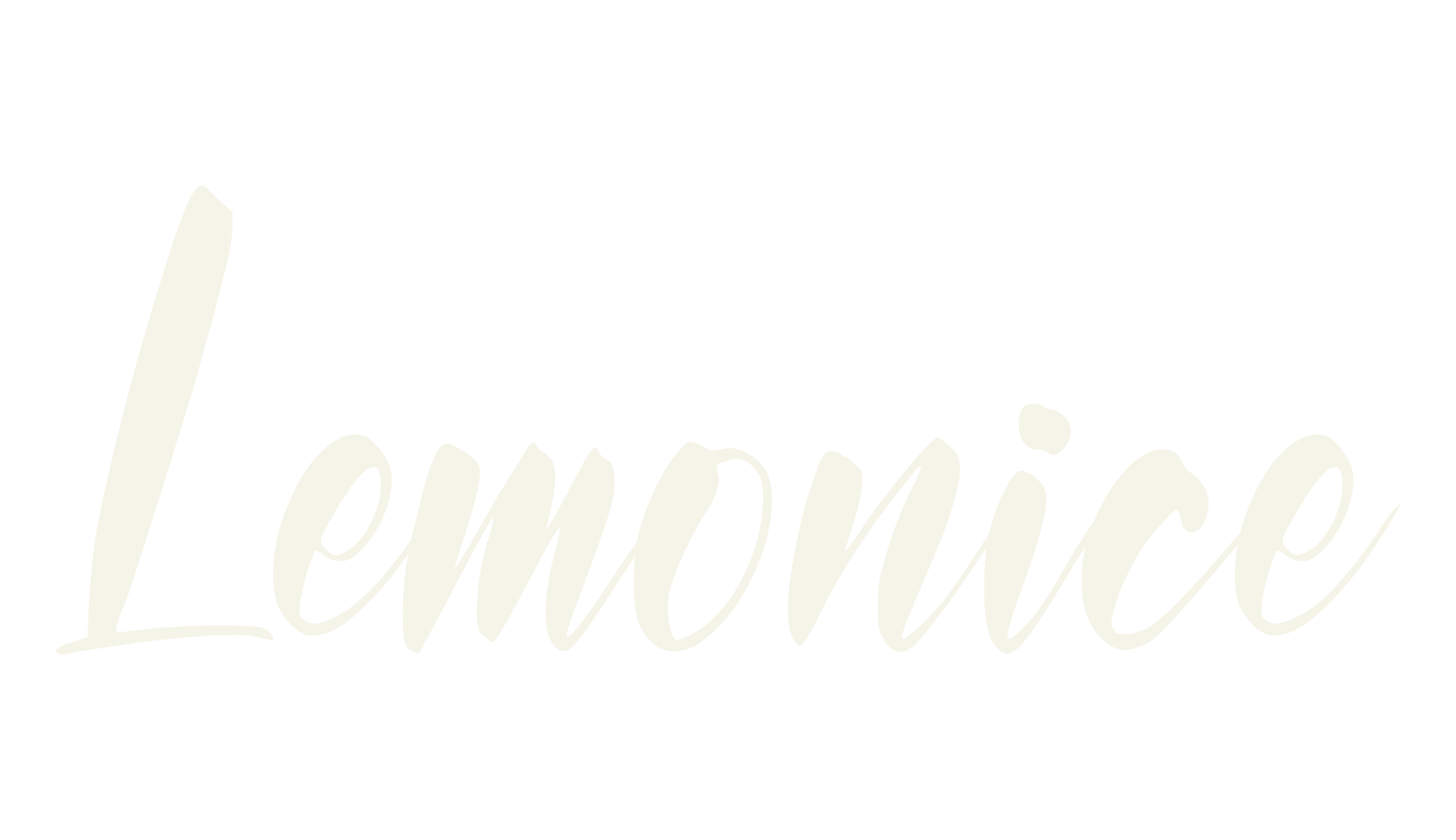 Lemonice, typewriter font preview