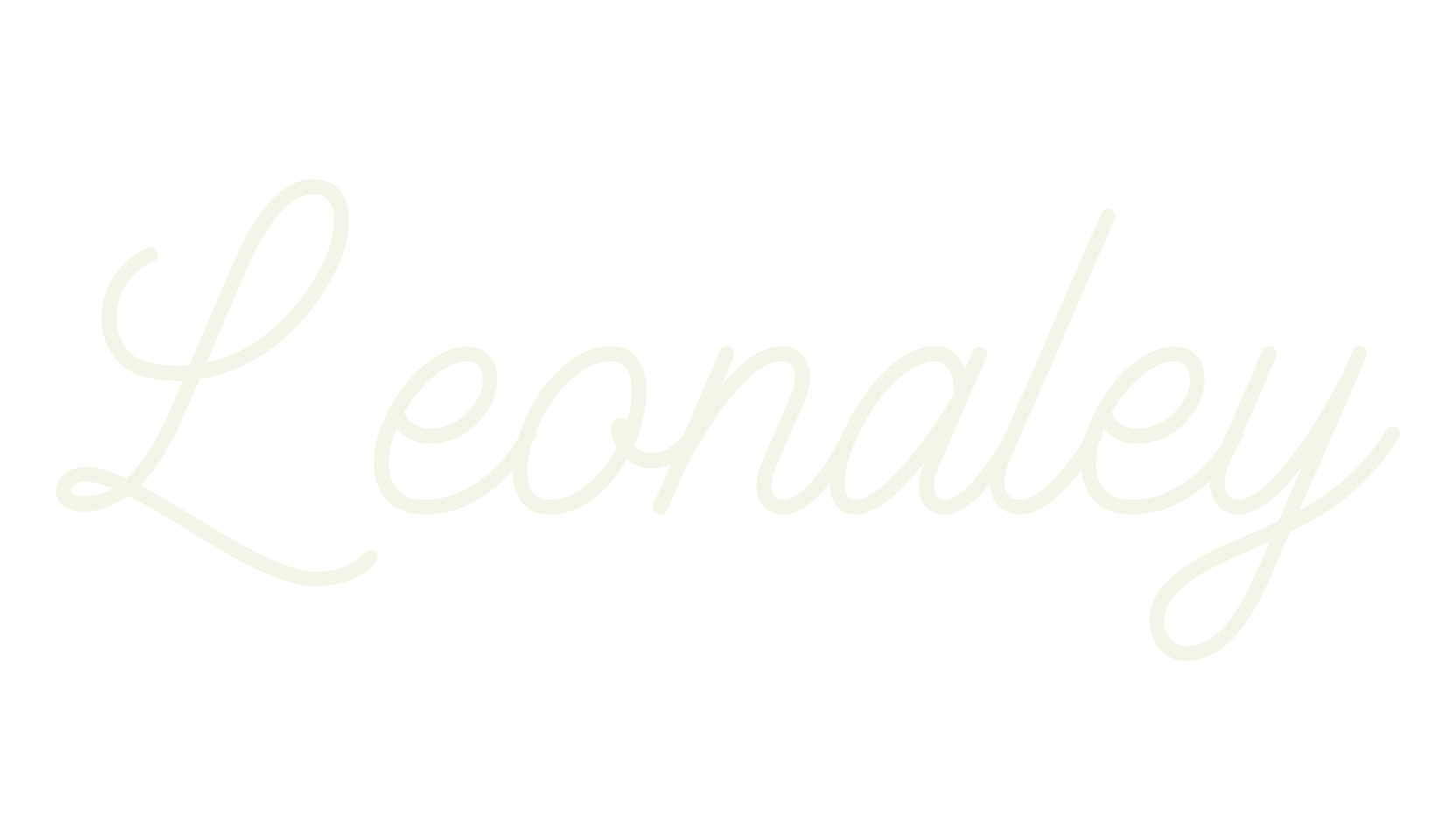 Leonaley, calligraphy font preview