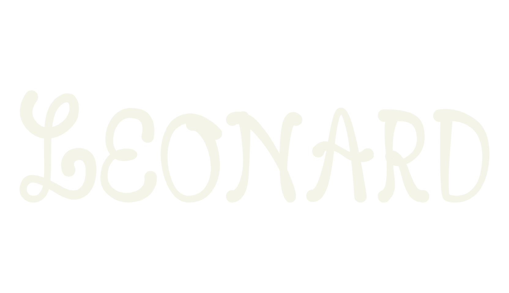 Leonard, children font preview