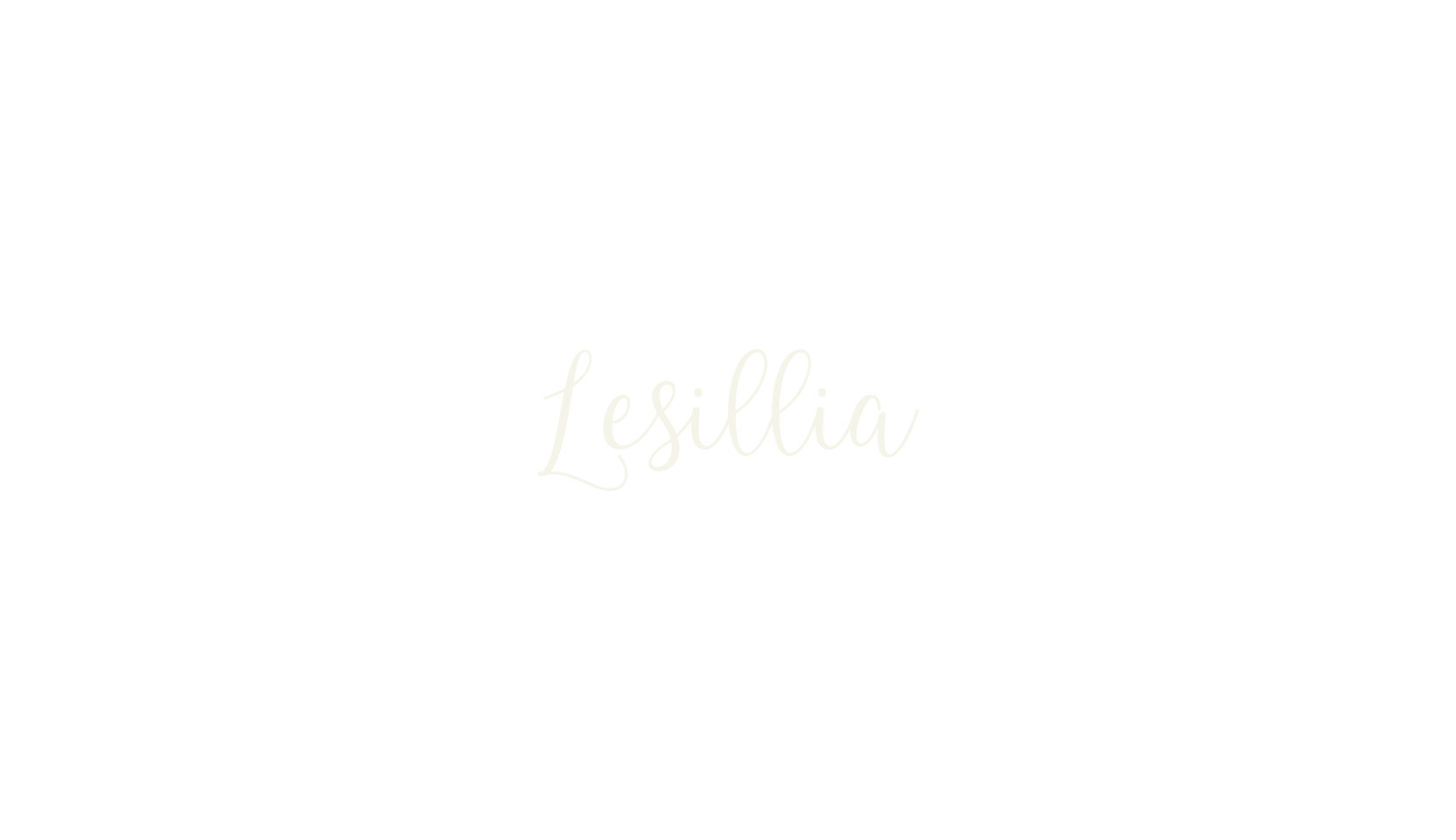 Lesillia, cricut font preview
