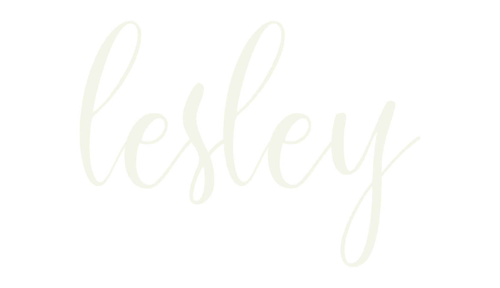 lesley, flower font preview