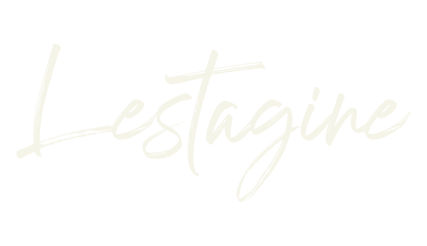 Lestagine, signature font preview