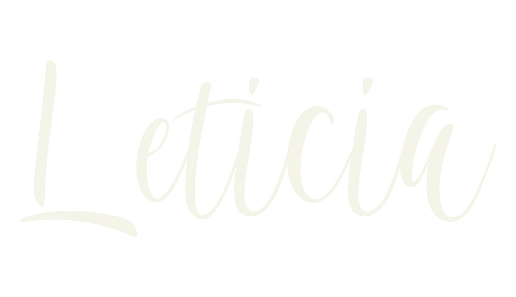 Leticia, girly font preview