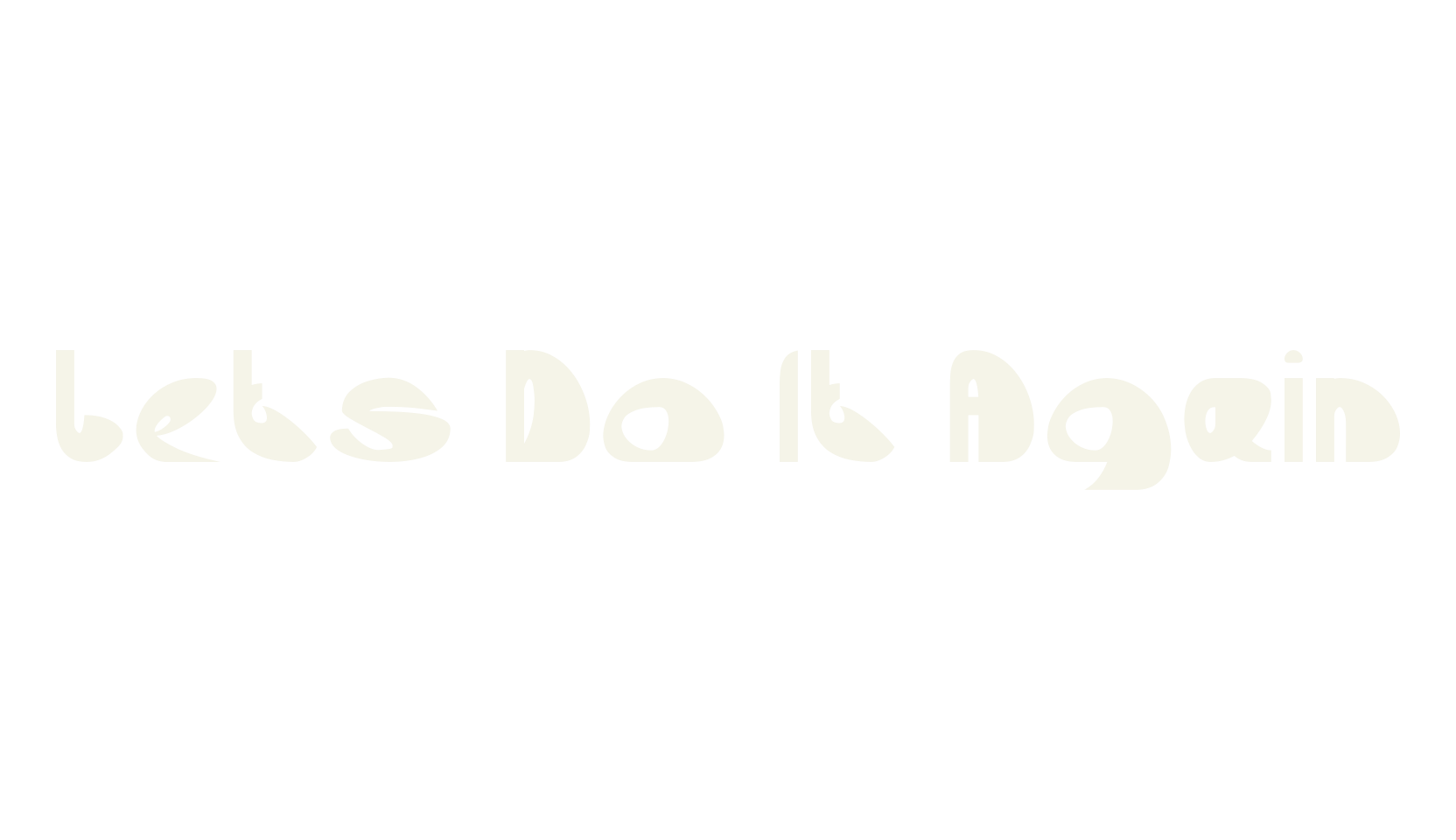 Lets Do It Again, display market font preview