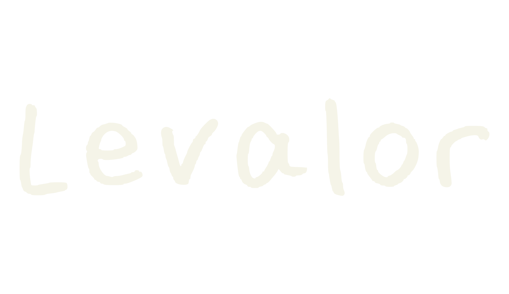 Levalor, handwriting font preview