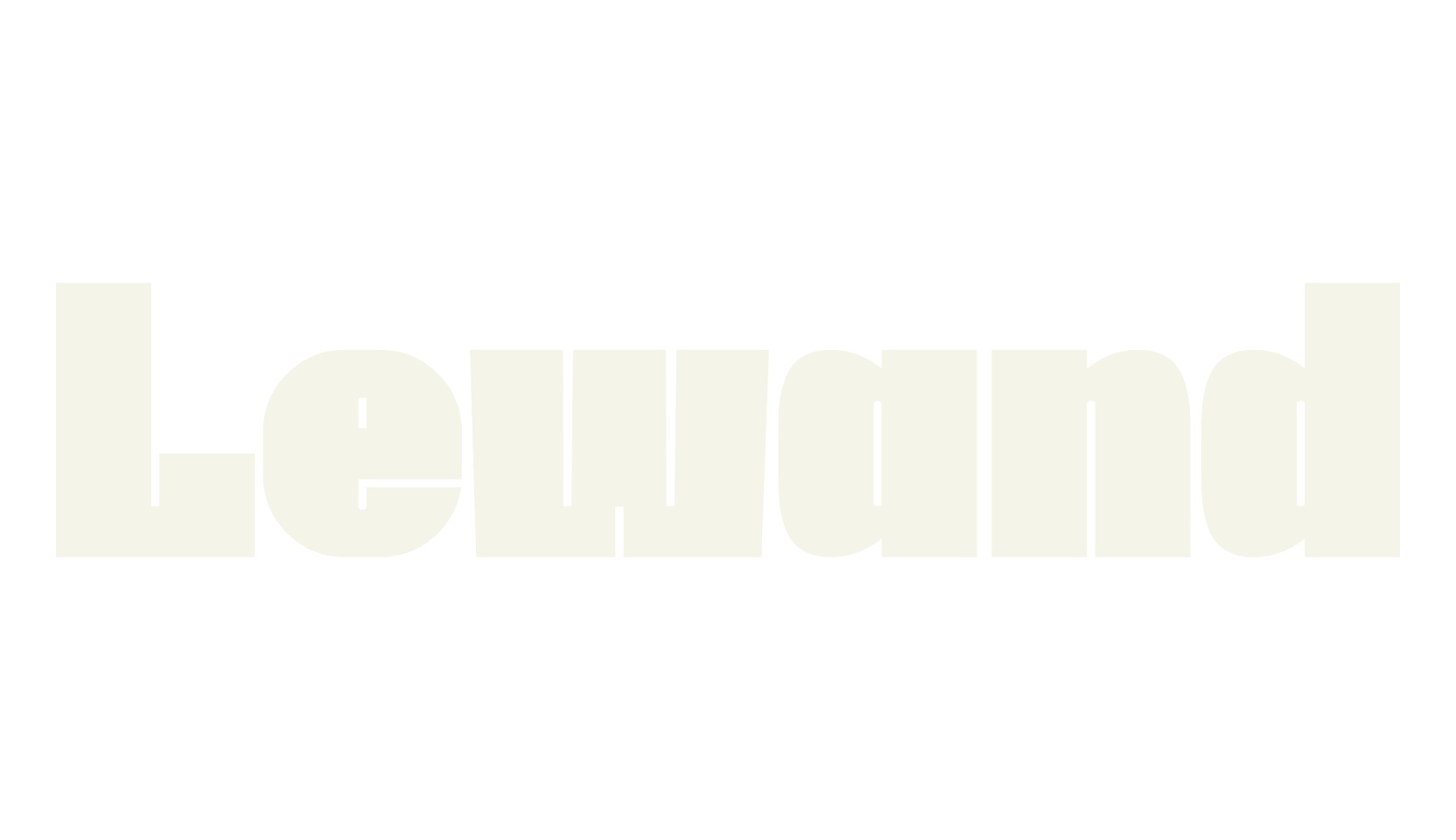 Lewand, tall font preview