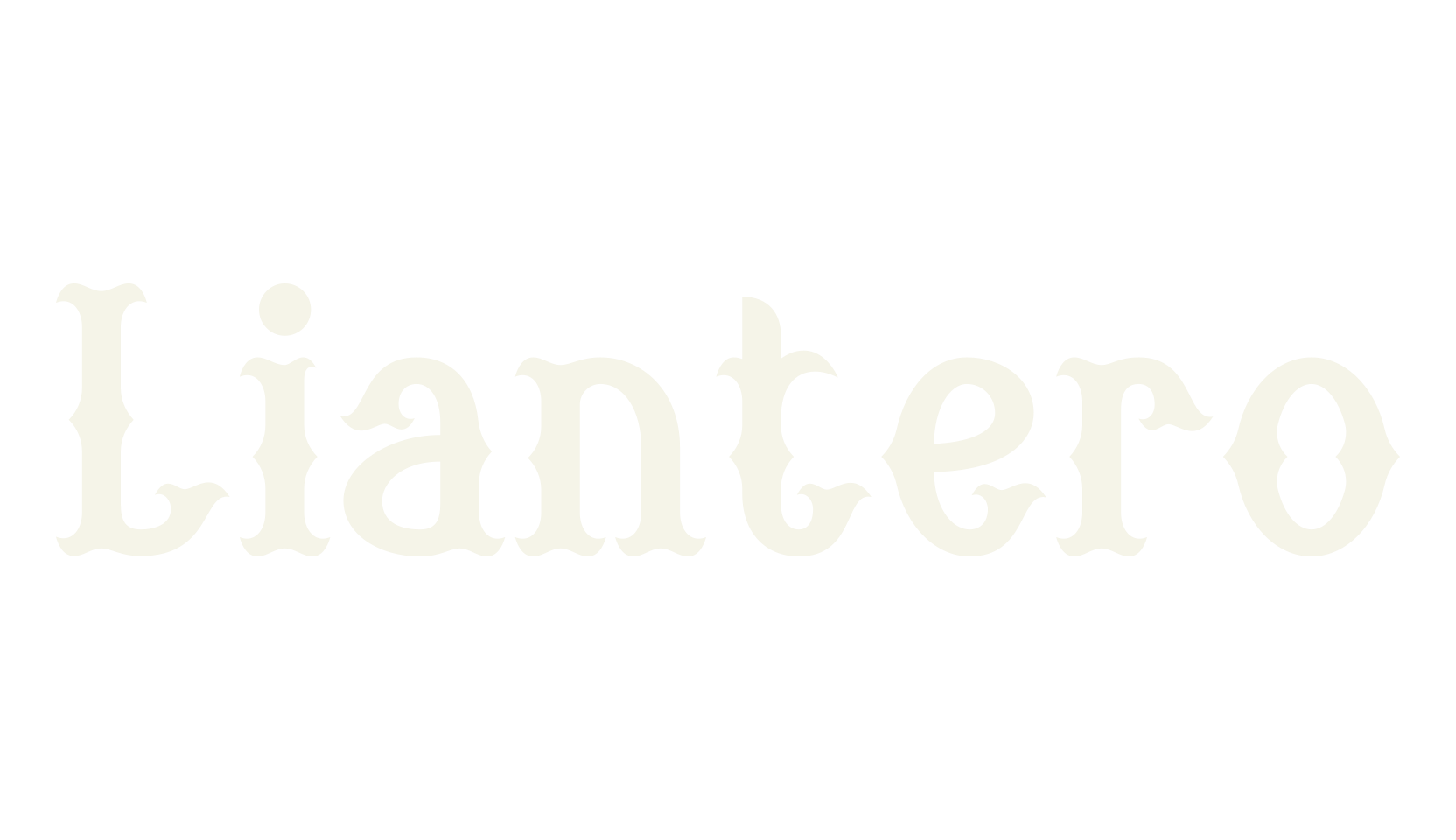 Liantero, wild west font preview