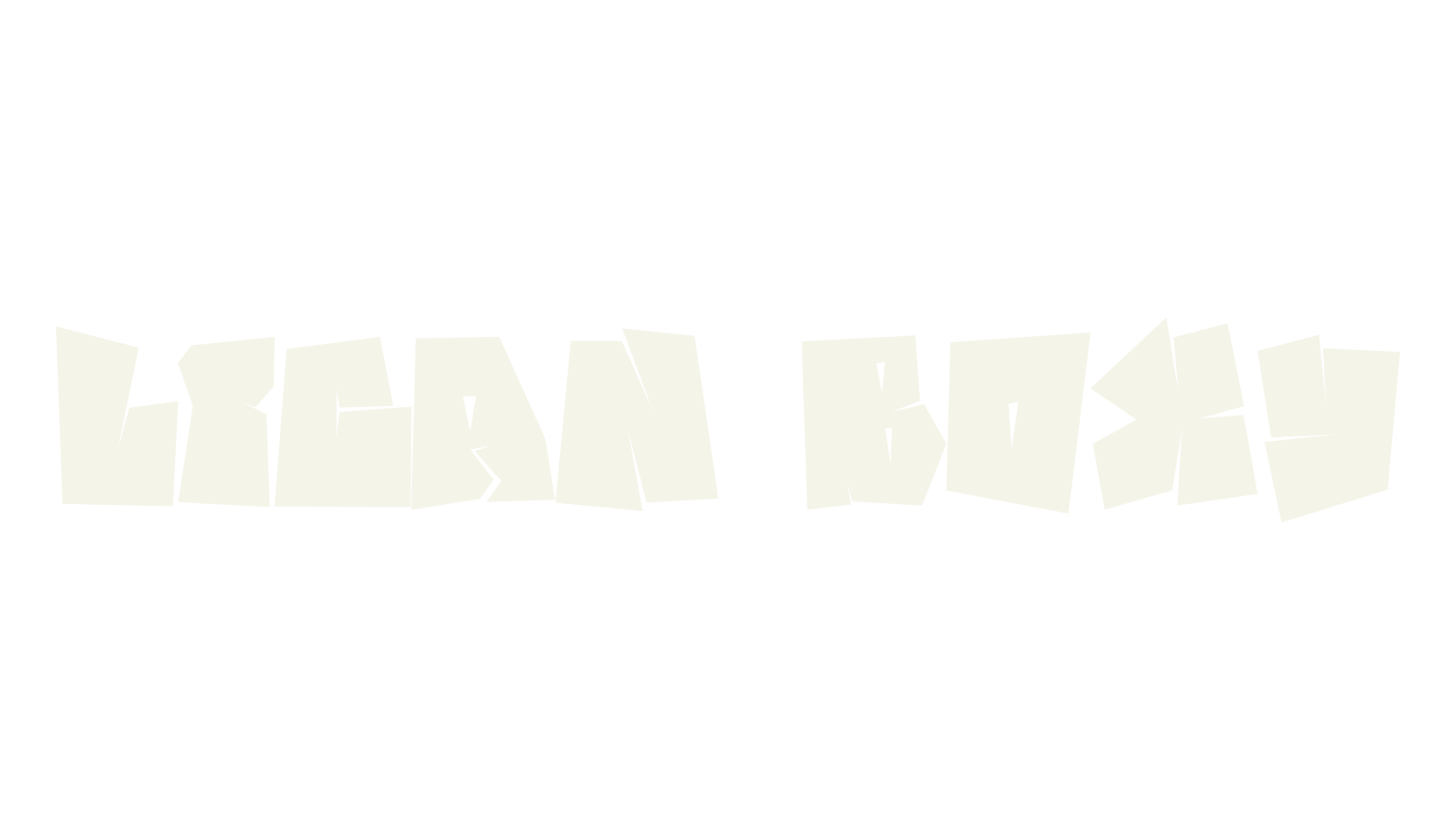 Lican Boxy, graffiti font preview