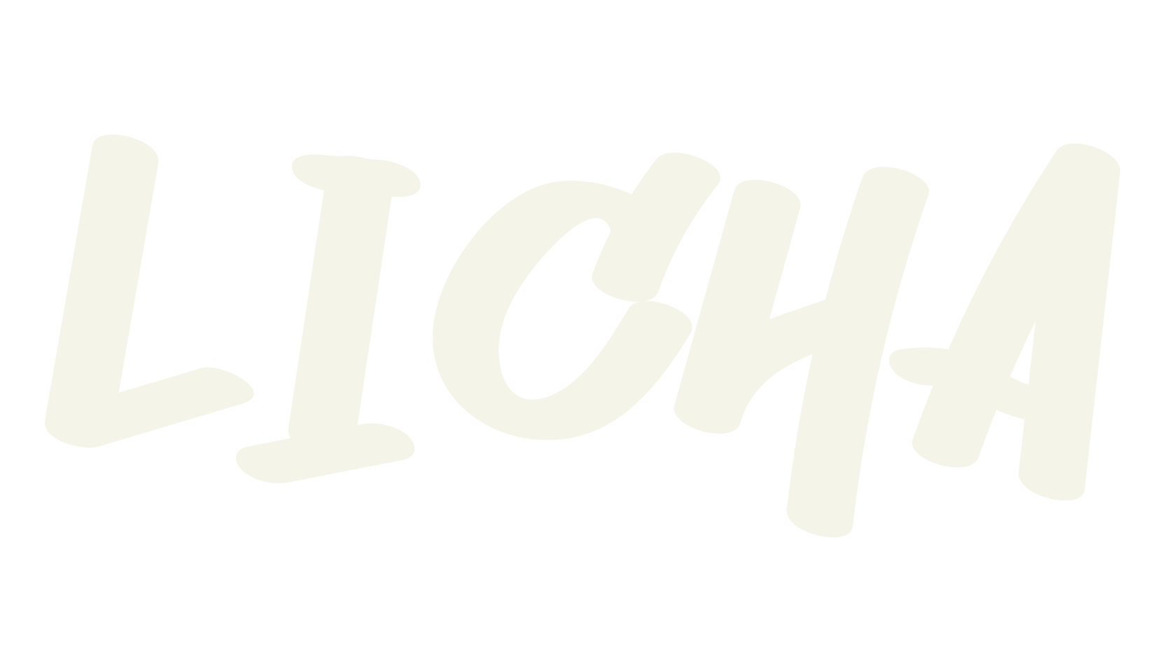Licha, scribble font preview