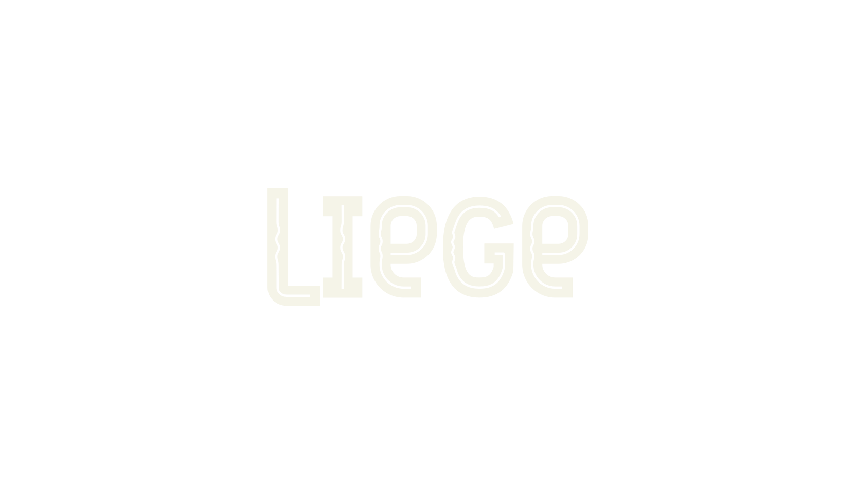 Liege, jersey font preview