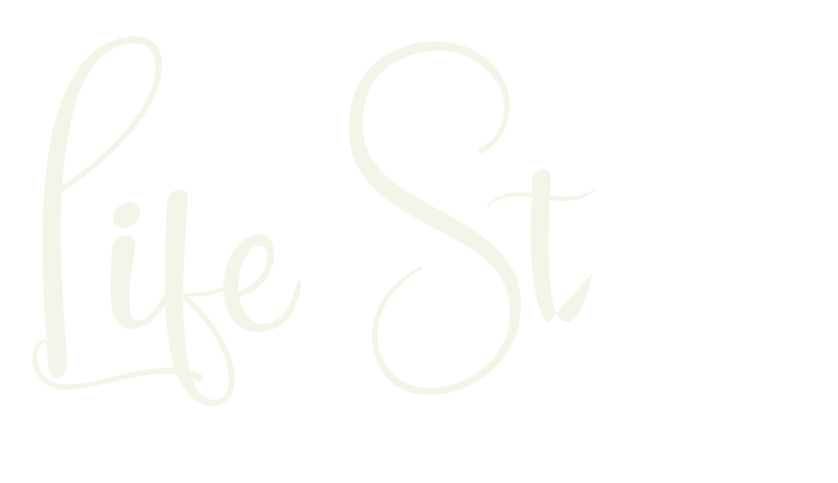 Life Style, calligraphy font preview