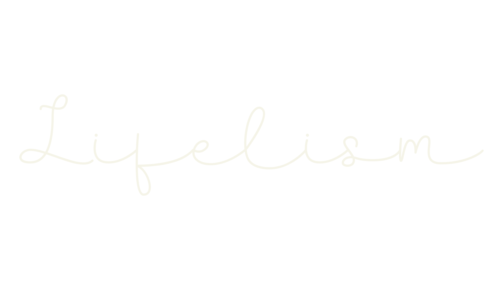 Lifelism, fancy font preview