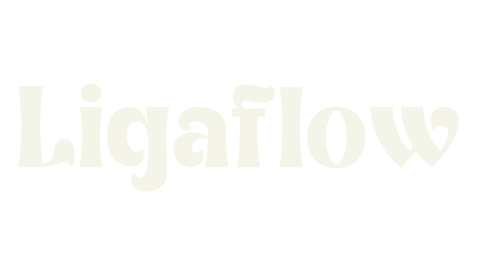 Ligaflow, pretty font preview