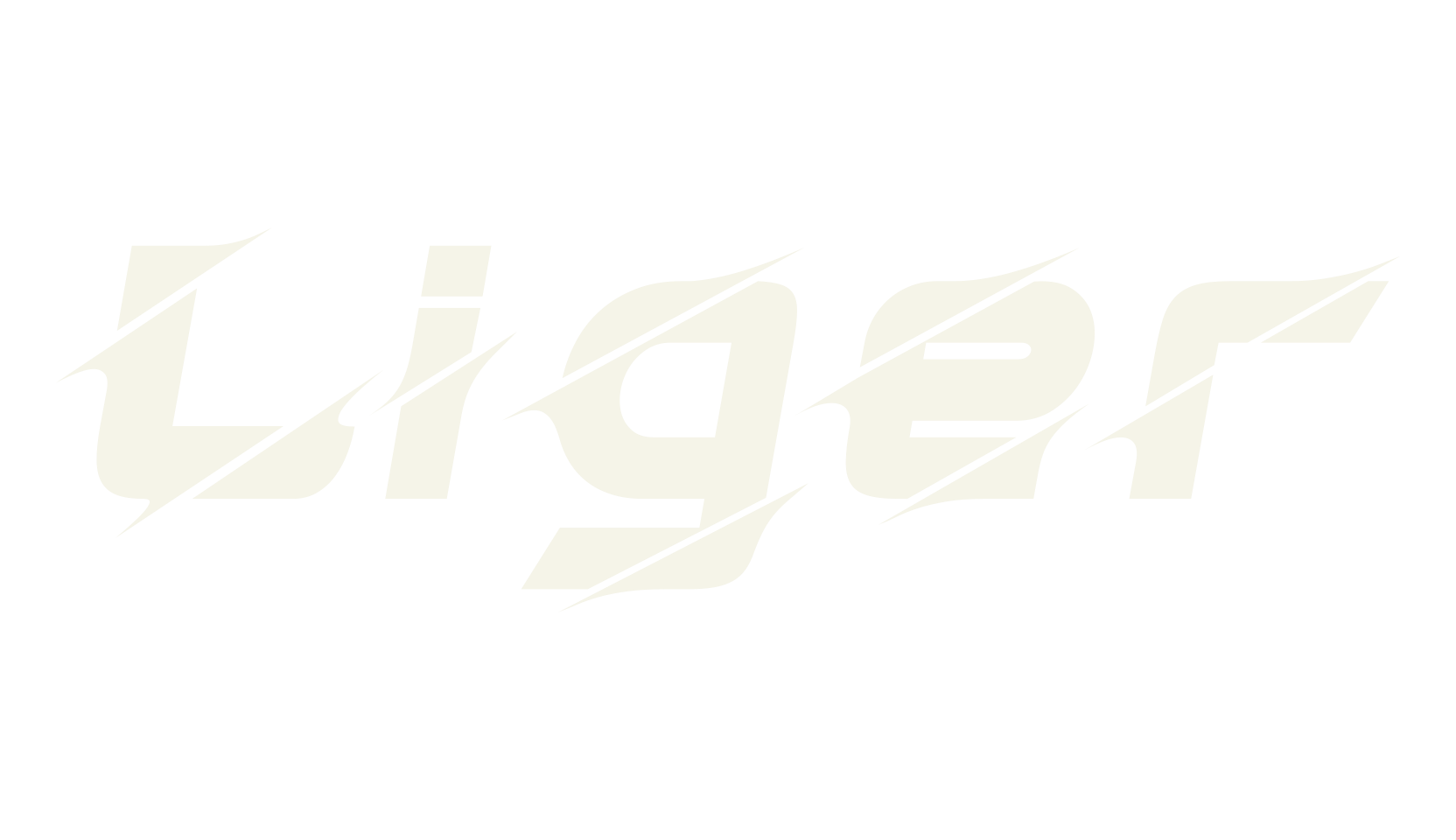 Liger, gaming font preview