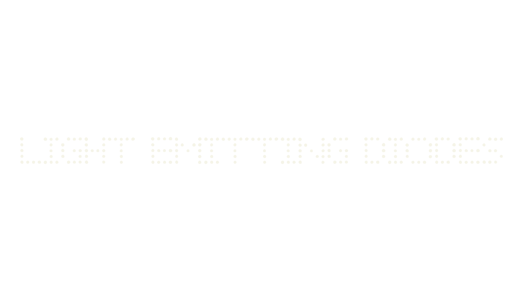 LIGHT EMITTING DIODES, led font preview