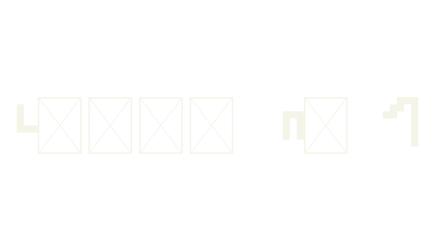 Light No 1, bizarre font preview