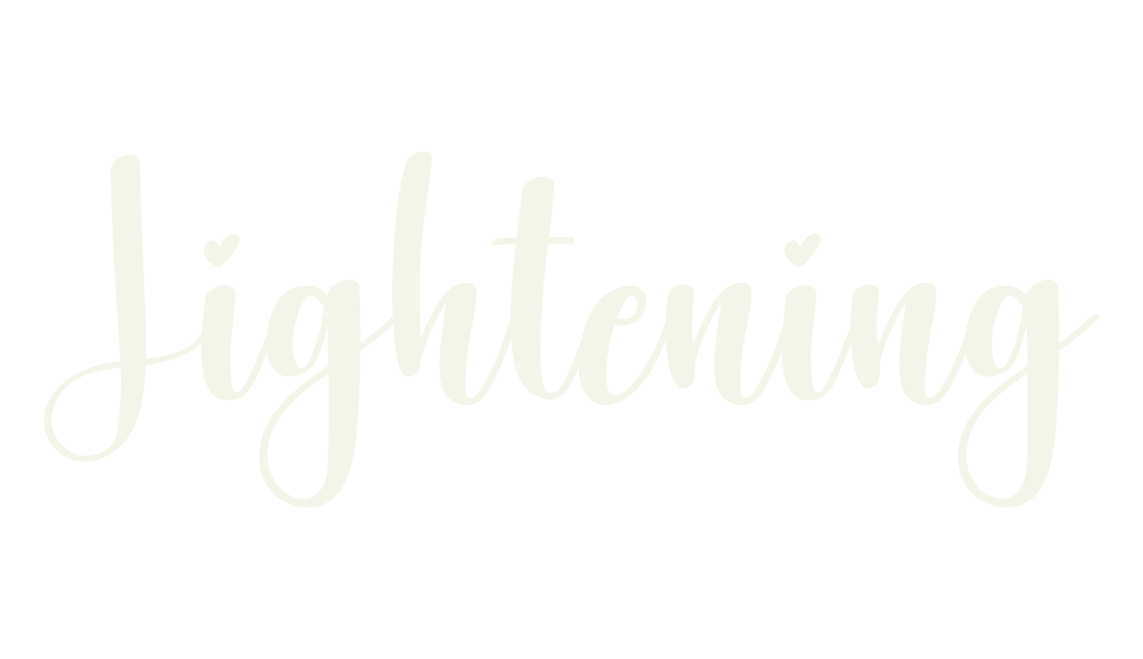 Lightening, calligraphy font preview