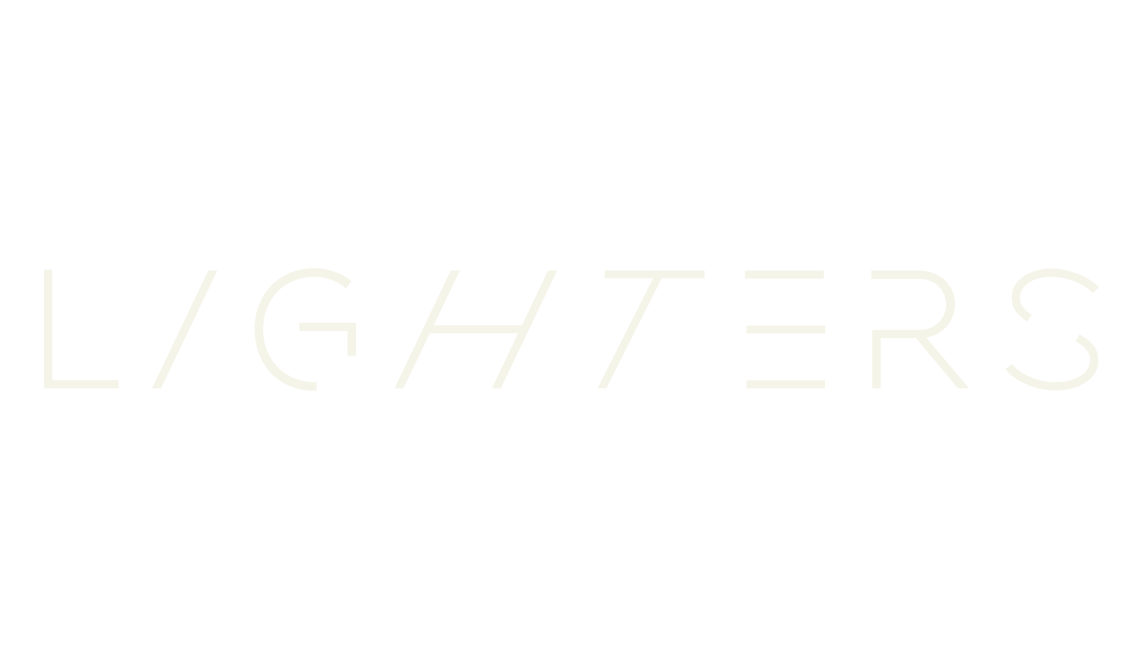 Lighters, tech font preview