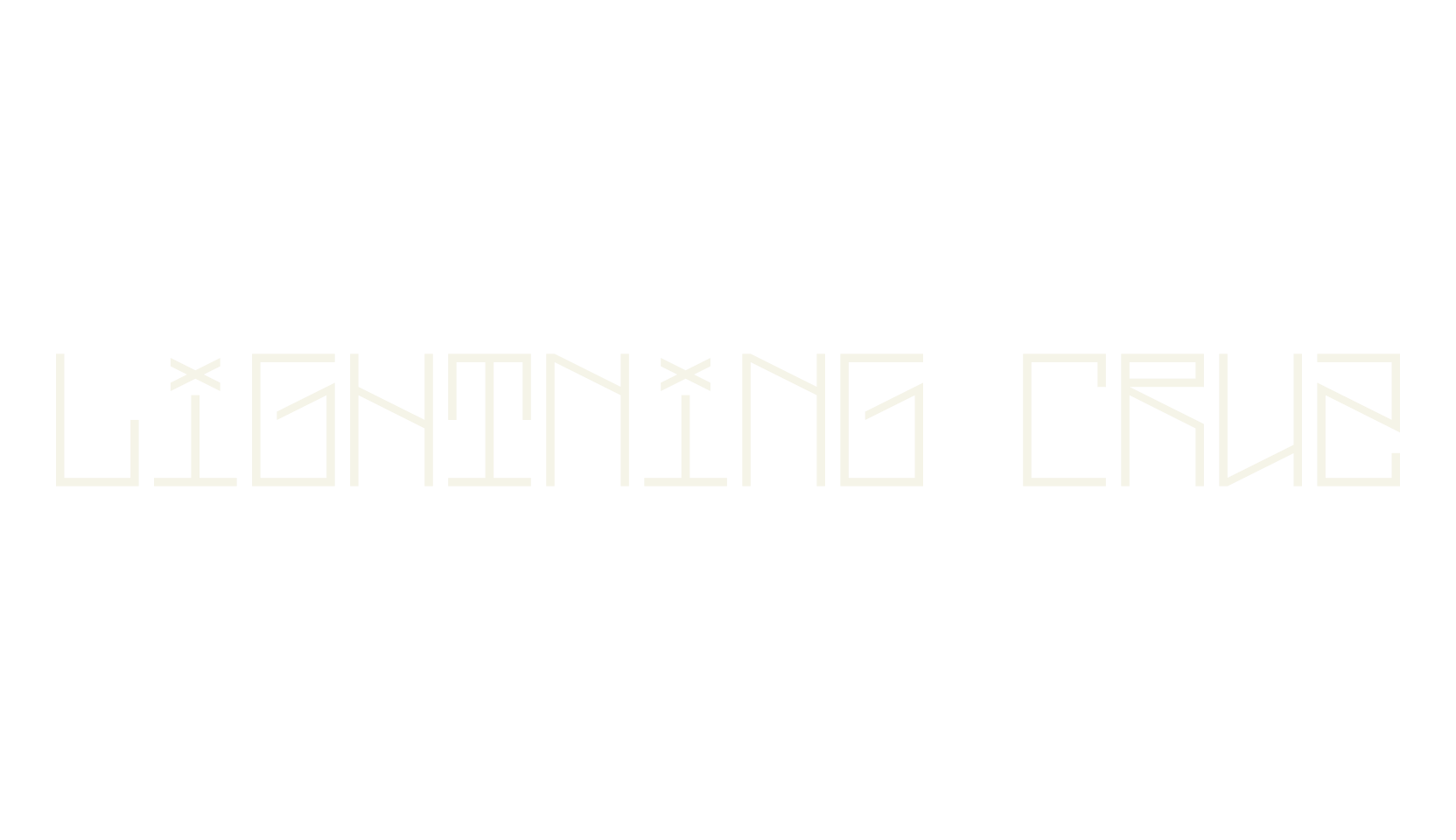 Lightning Cruz, graffiti font preview