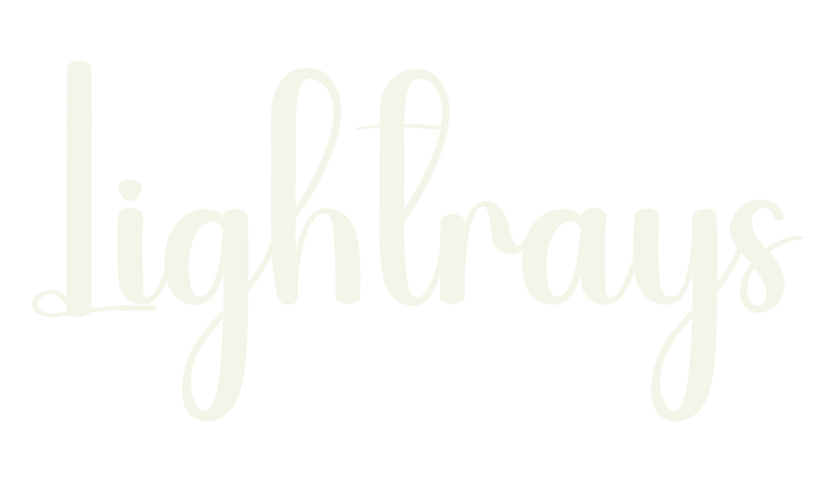 Lightrays, calligraphy font preview
