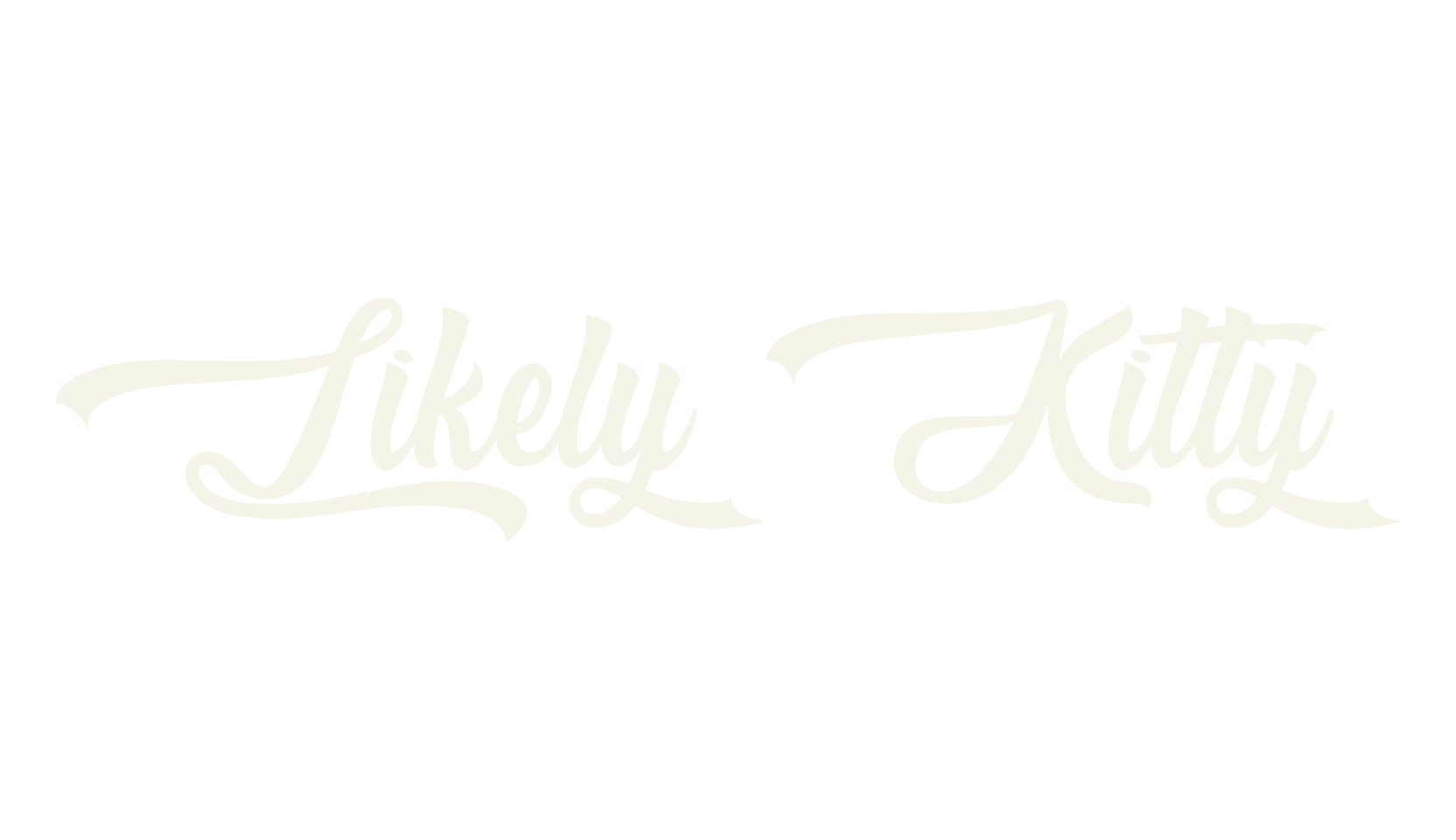 Likely Kitty, logo font preview