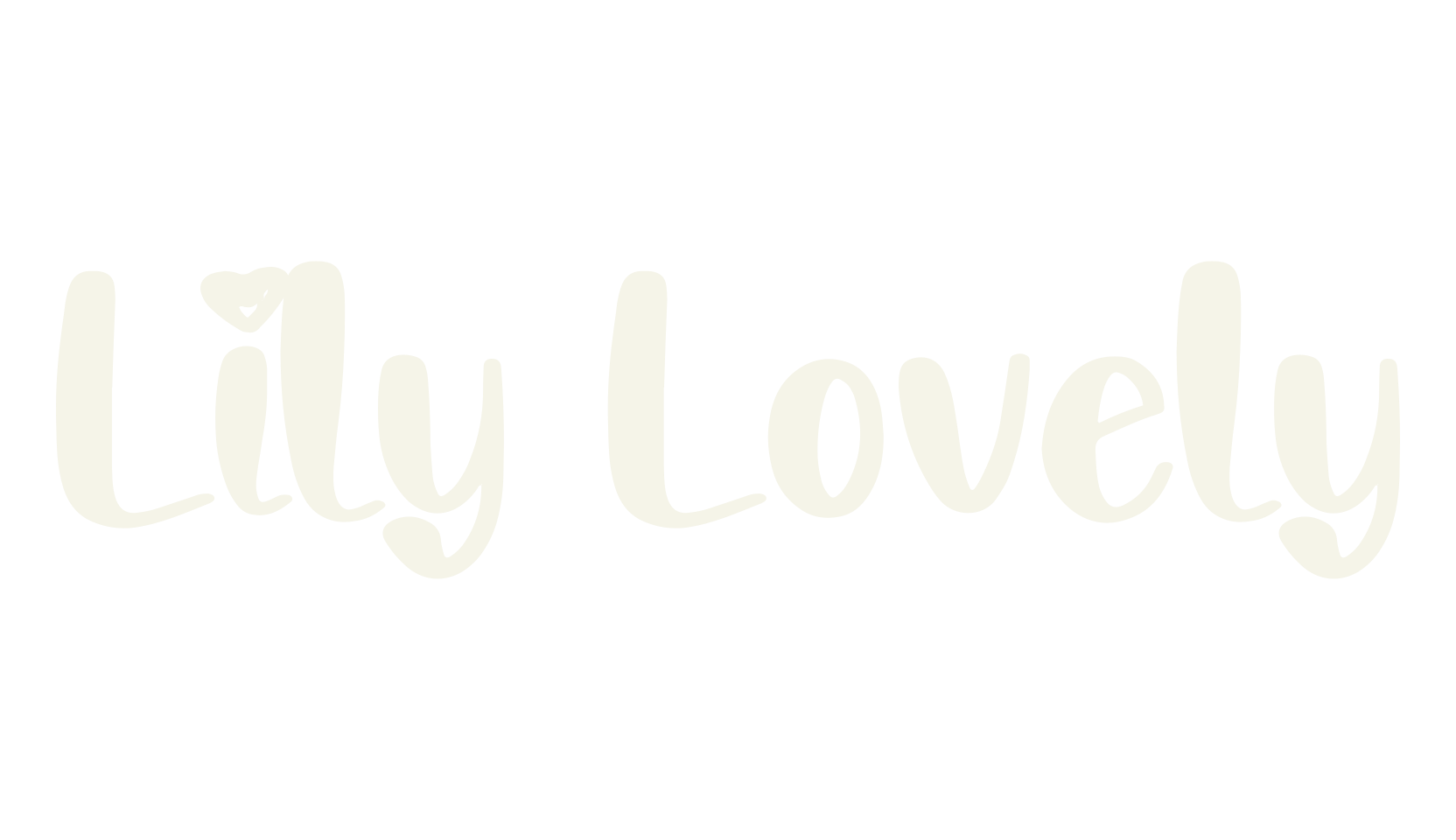 Lily Lovely, heart font preview