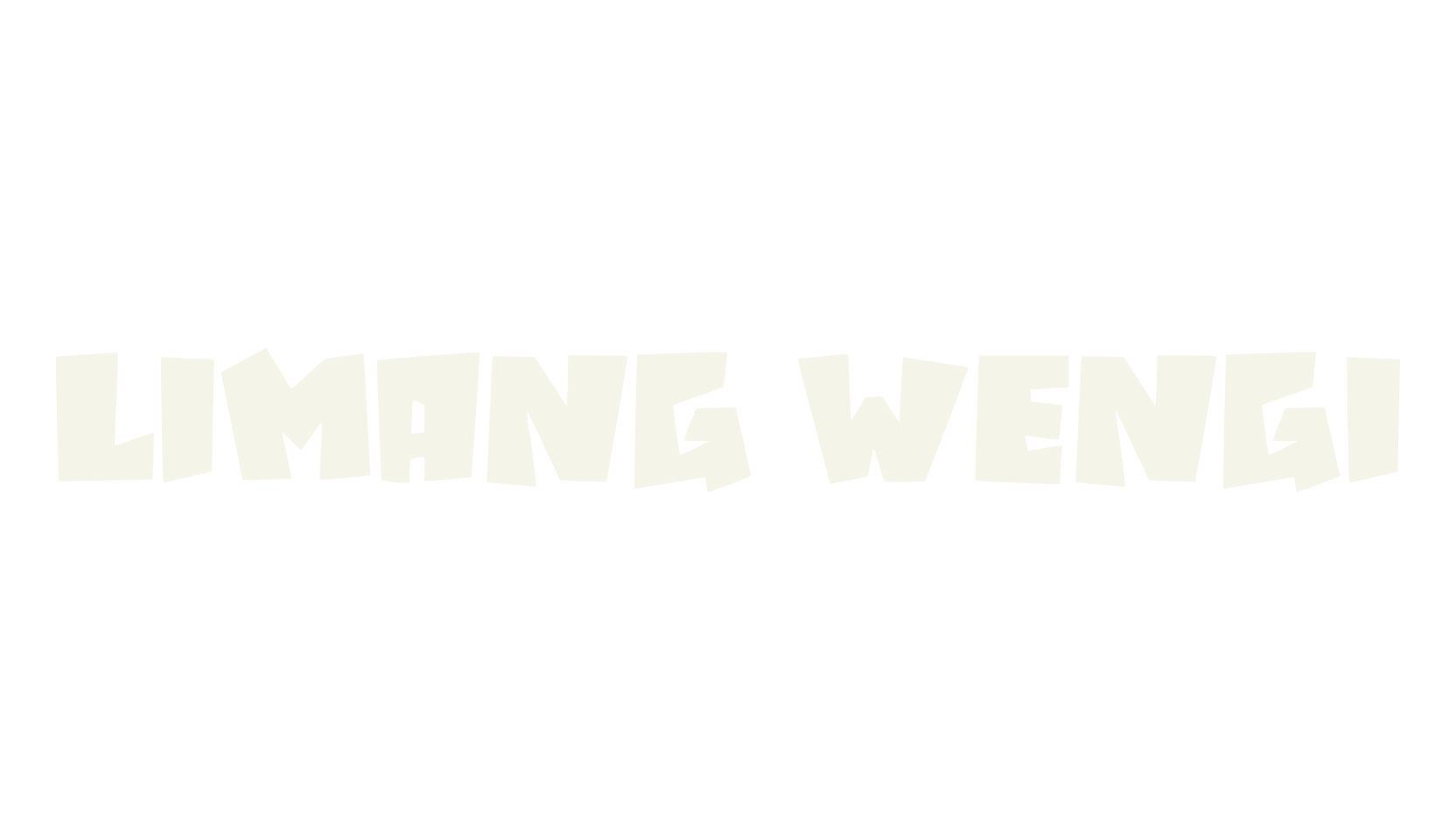LIMANG WENGI, bold font preview