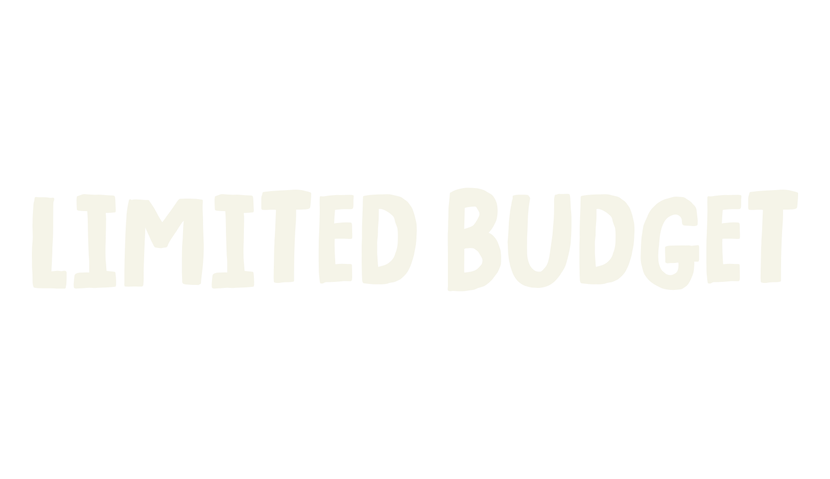 Limited Budget, comic sans font preview