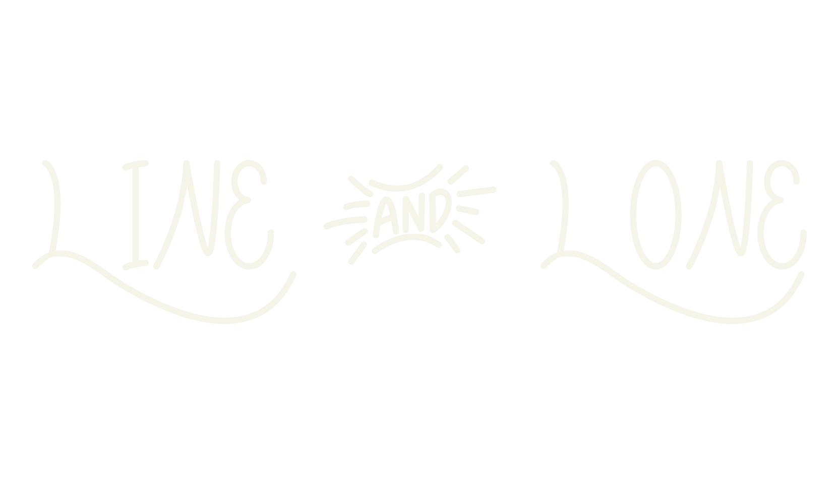 Line & Lone, cute font preview