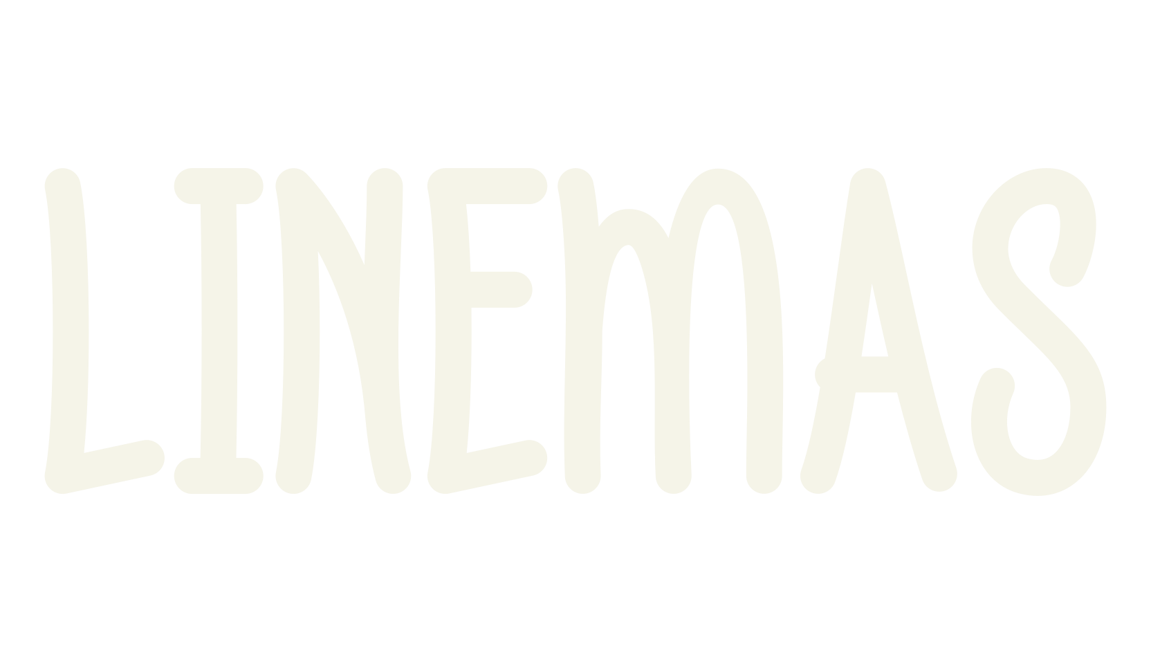 LINEMAS, cute font preview
