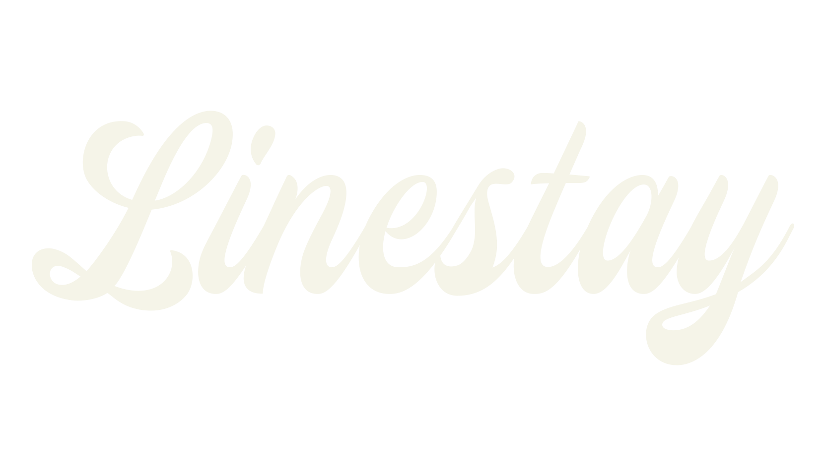 Linestay, fashion script font preview