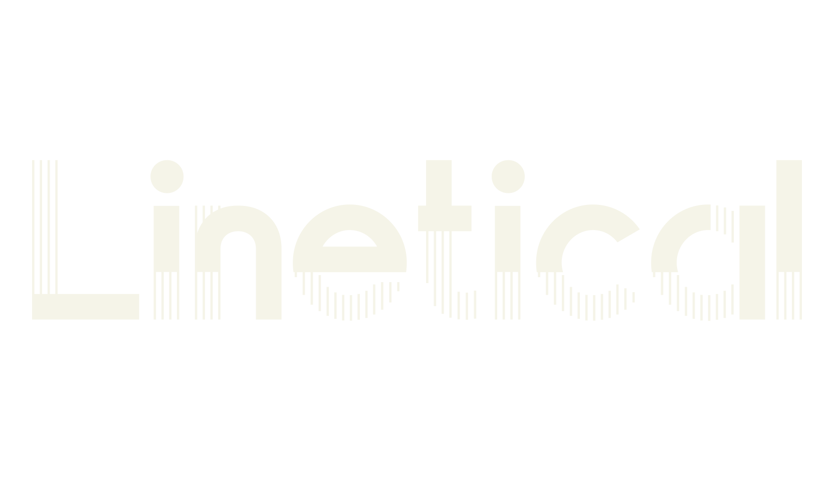 Linetical, number font preview