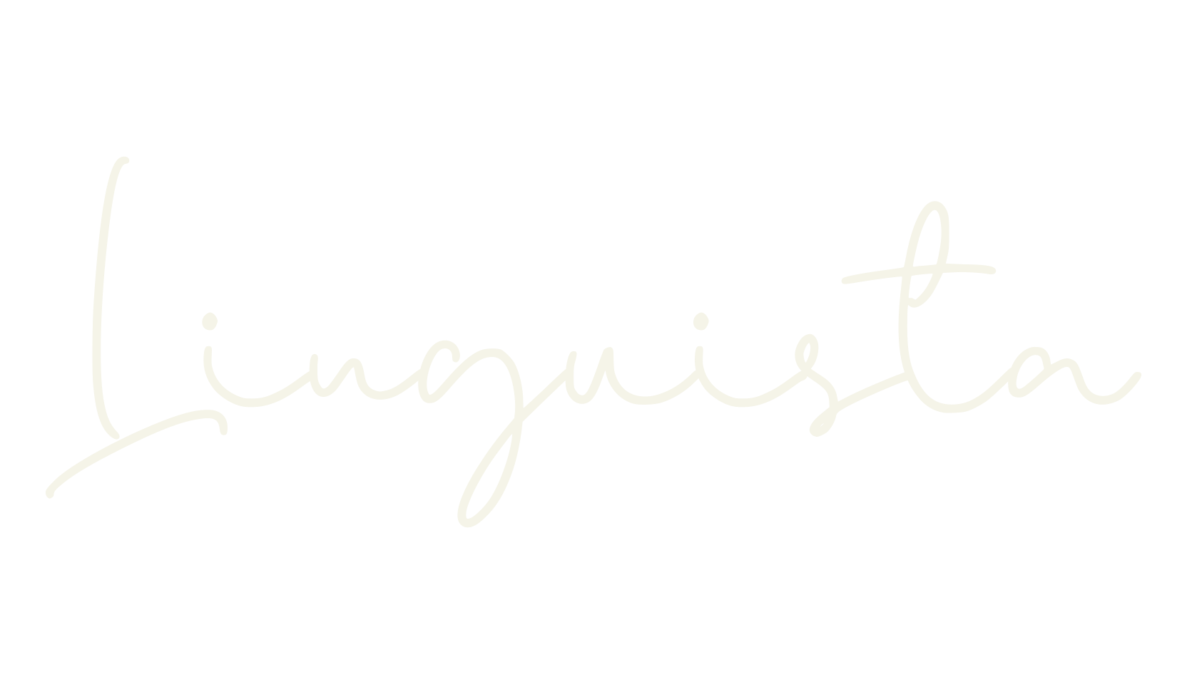 Linguista, monoline font preview