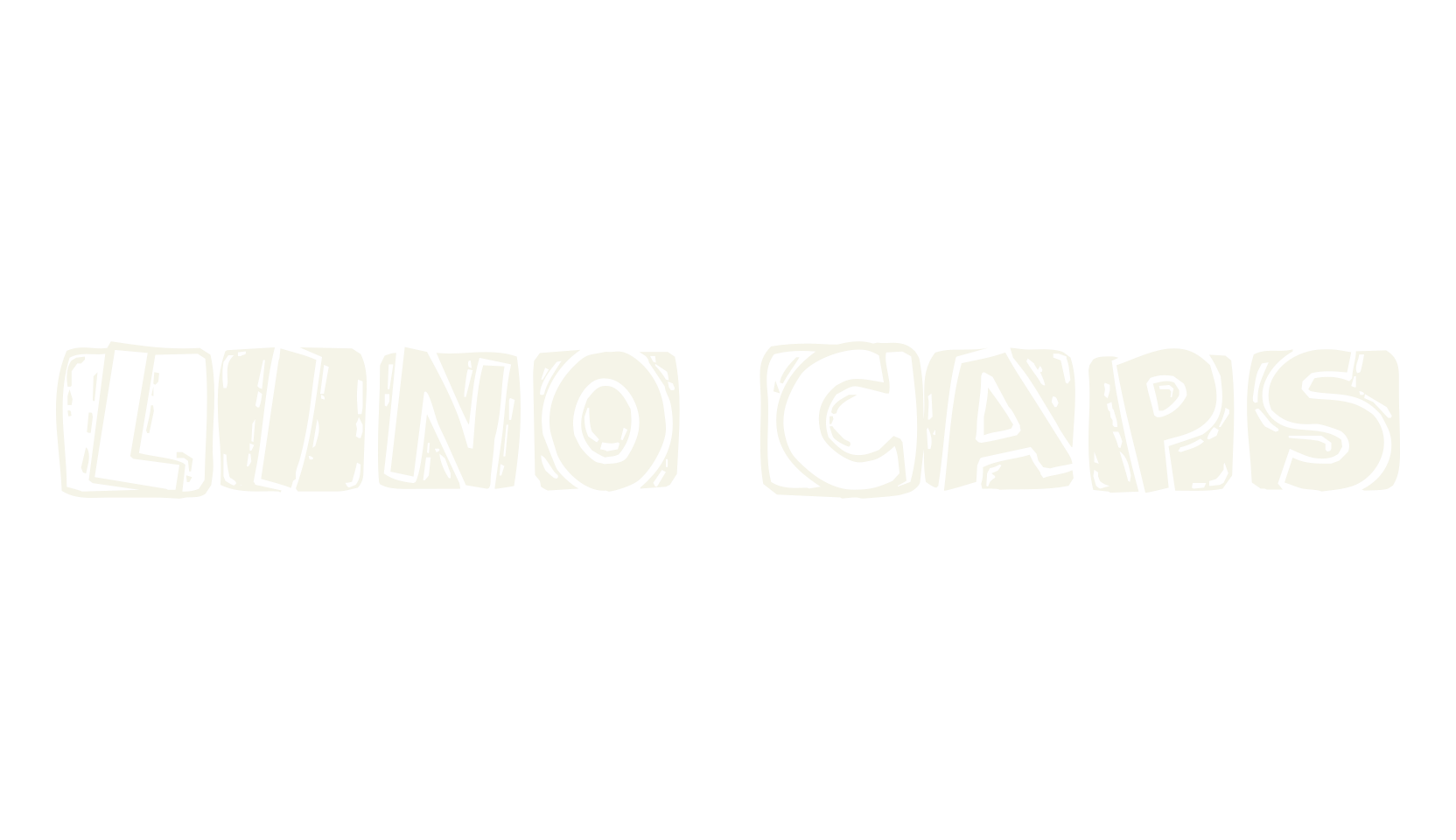 Lino Caps, display market font preview