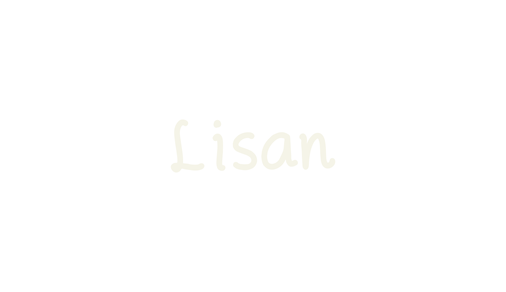 Lisan, cute font preview