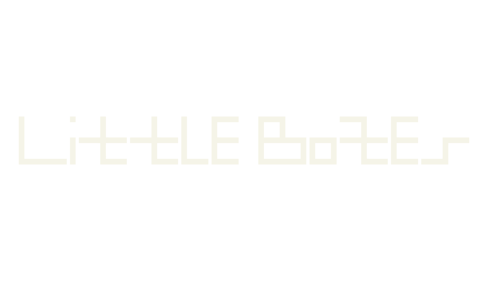 Little Boxes, square font preview
