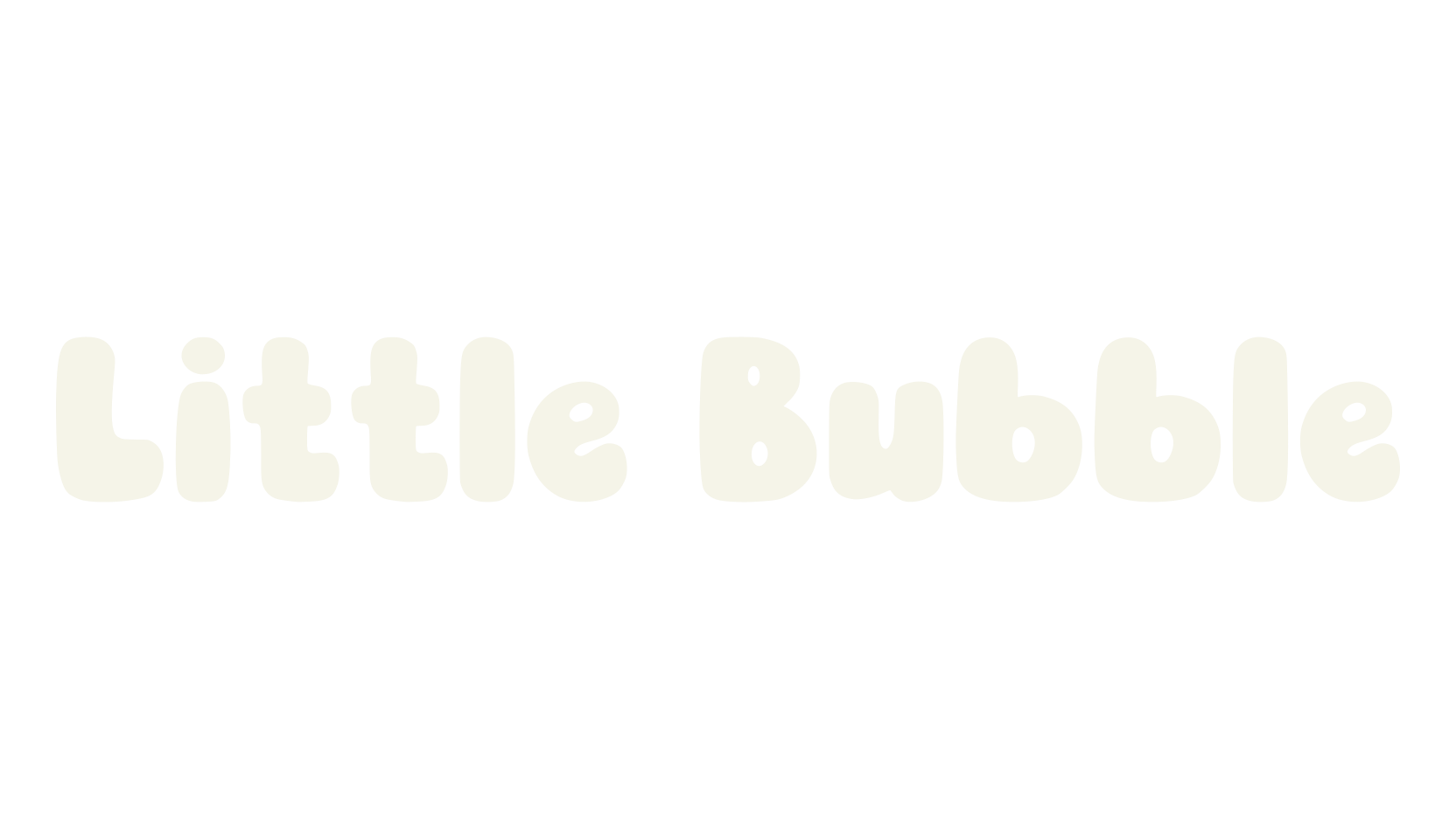 Little Bubble, bubble font preview
