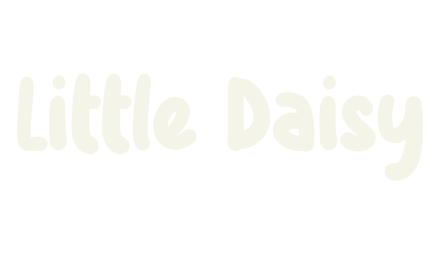 Little Daisy, cute font preview