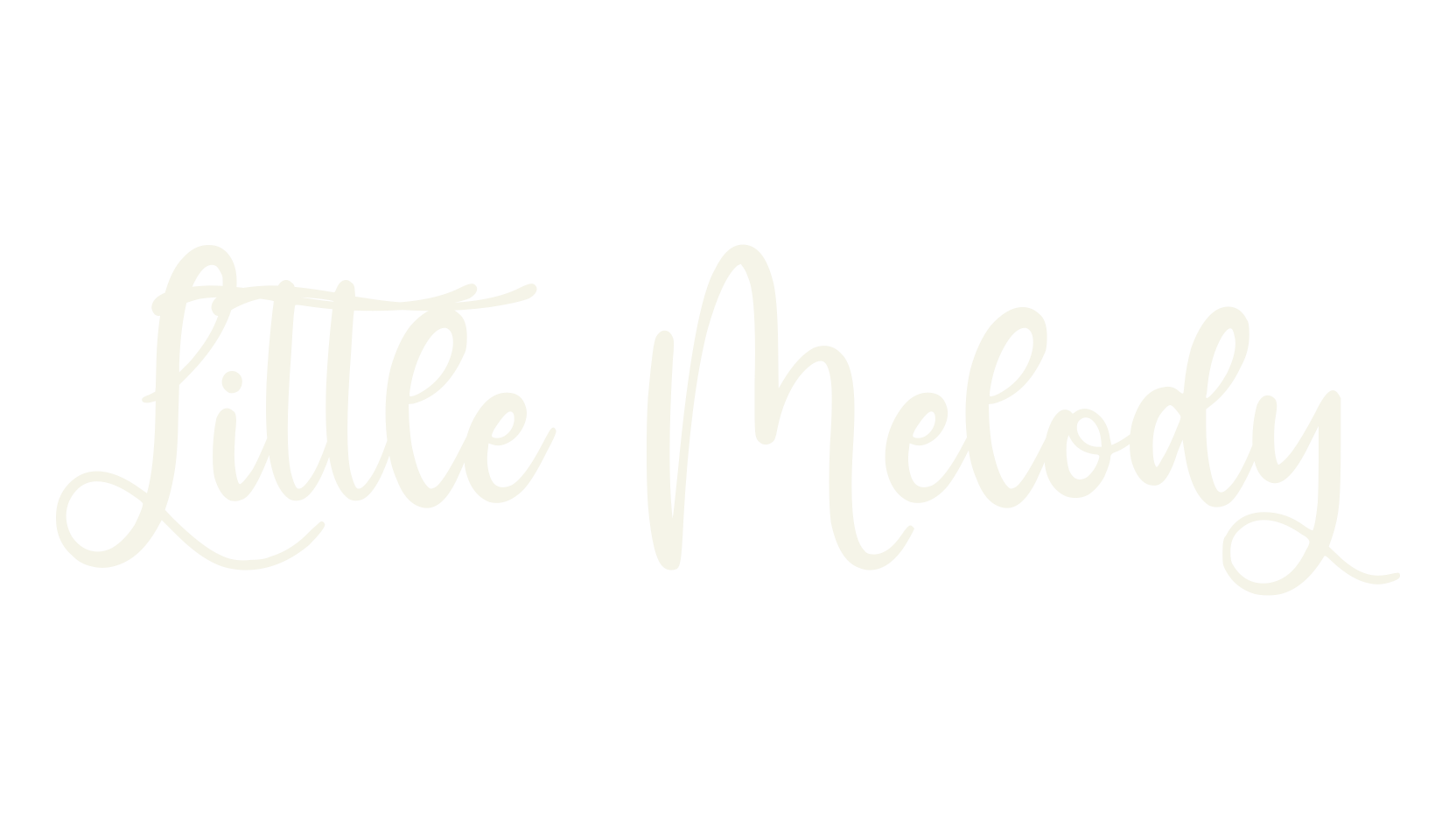 Little Melody, fancy font preview