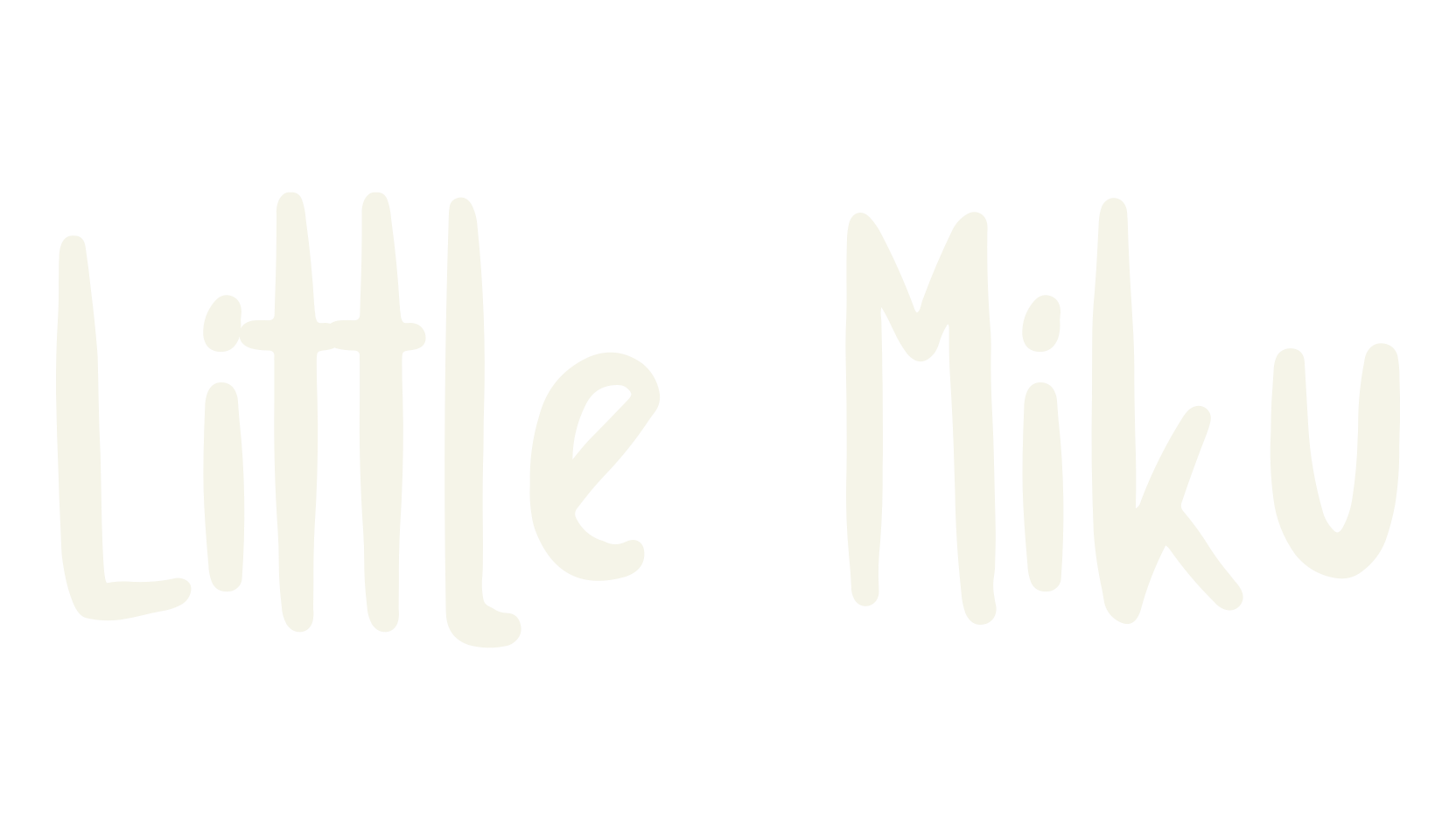 Little Miku, fashion sign font preview